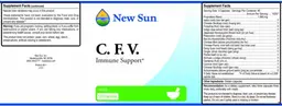 Label for C.F.V.