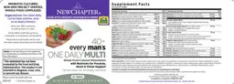 Label for 40+ Every Man's One Daily Multi