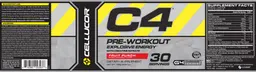 Label for C4 Fruit Punch