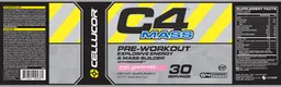 Label for C4 Mass Pink Lemonade