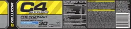 Label for C4 Neuro Icy Blue Razz