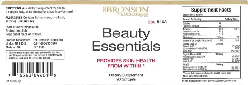 Label for Beauty Essentials