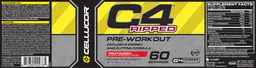 Label for C4 Ripped Fruit Punch