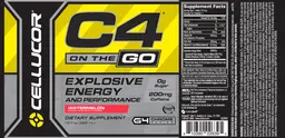 Label for C4 On The Go Watermelon