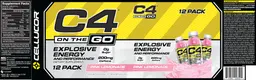 Label for C4 On The Go Pink Lemonade