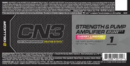 Label for CN3 Cherry Limeade