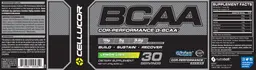 Label for COR-Performance B-BCAA Lemon-Lime