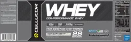 Label for COR-Performance Whey Cookies N' Cream