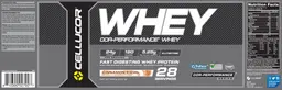 Label for COR-Performance Whey Cinnamon Swirl