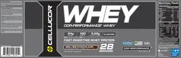 Label for COR-Performance Whey Molten Chocolate