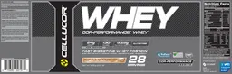 Label for COR-Performance Whey Peanut Butter Marshmallow