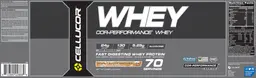 Label for COR-Performance Whey Peanut Butter Marshmallow