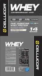 Label for COR-Performance Whey Whipped Vanilla