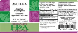 Label for Angelica