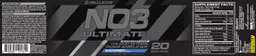 Label for NO3 Ultimate Blue Raspberry