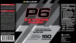 Label for P6 Extreme Pump