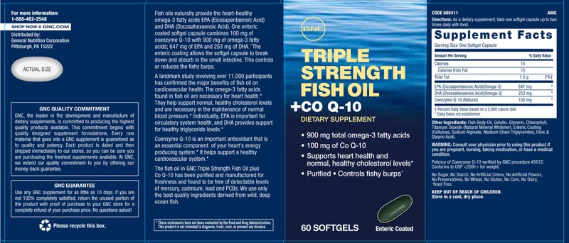 Fish Oil +Co Q-10