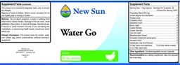 Label for Water Go