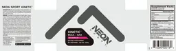 Label for Kinetic BCAA-SAA Watermelon