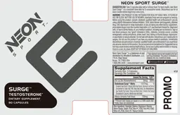 Label for Surge Testosterone