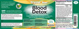 Label for Blood Detox
