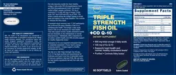 Label for Fish Oil +Co Q-10