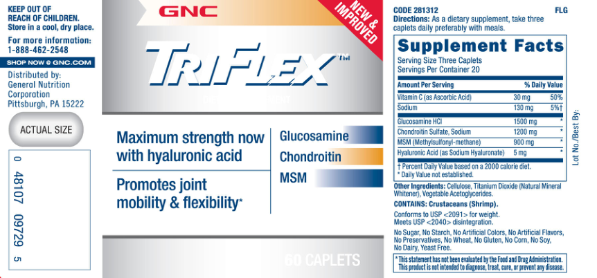 Label for Glucosamine Chondroitin MSM