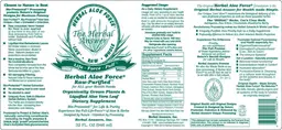 Label for Herbal Aloe Force