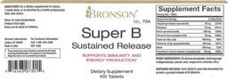 Label for Super B Sustained Release