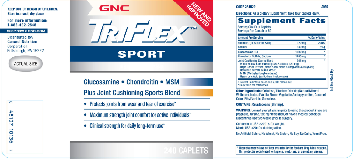 Label for TriFlex Sport
