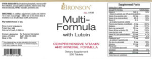Multi-Formula With Lutein