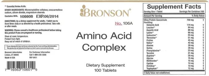 Label for Amino Acid Complex