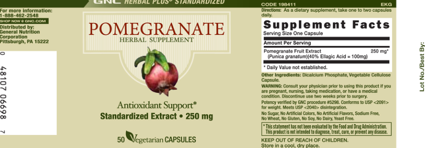 Label for Pomegranate