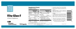 Label for Vita-Glan-F
