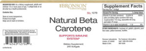Natural Beta Carotene