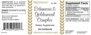 Echinacea & Goldenseal Complex