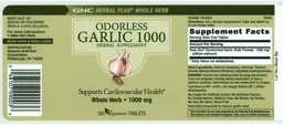 Odorless Garlic 1000