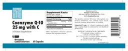 Label for Coenzyme Q-10 25 mg With C