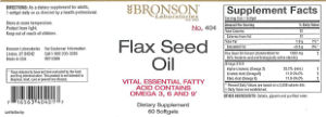 Flax Seed Oil