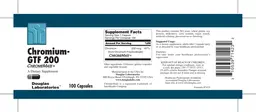 Label for Chromium-GTF 200 ChromeMate