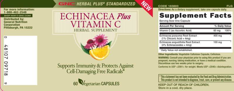 Echinacea Plus Vitamin C