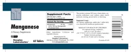 Label for Manganese
