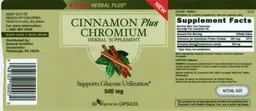 Label for Cinnamon Plus Chromium