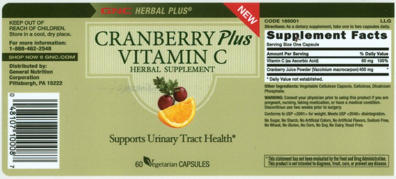 Cranberry plus Vitamin C