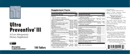 Label for Ultra Preventive III A Low Allergenicity