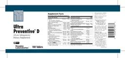 Label for Ultra Preventive D