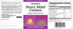 Label for Detoxitech Heavy Metal Chelator