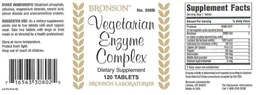 Label for Vegetarian Enzyme Complex