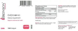 Label for CoQ10 60 mg