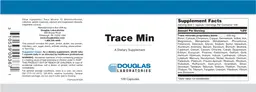 Label for Trace Min